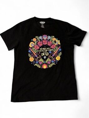 Black Short-Sleeve 'Land of the Dead' Graphic Tee